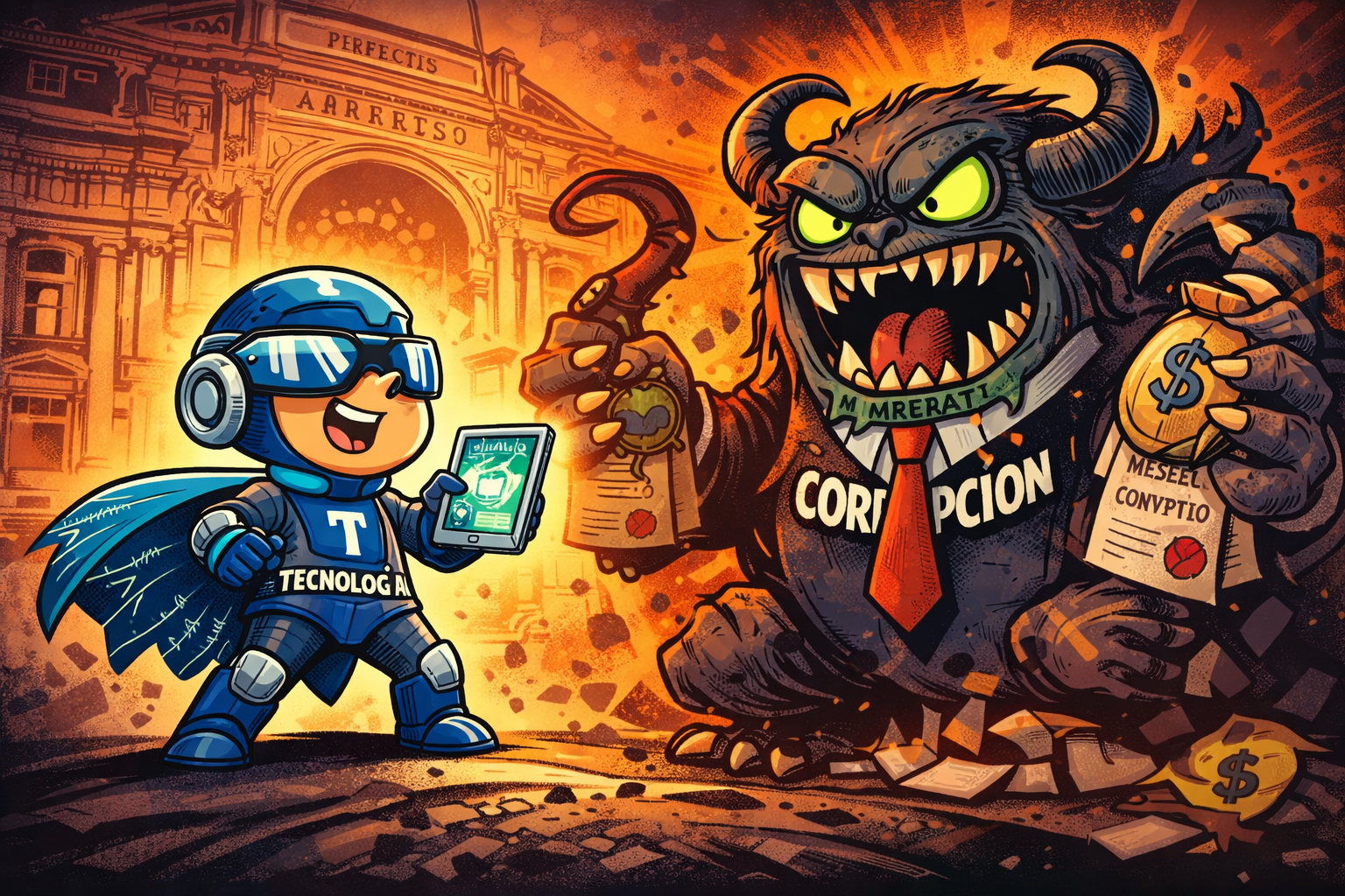 CORRUPCION VS TECH